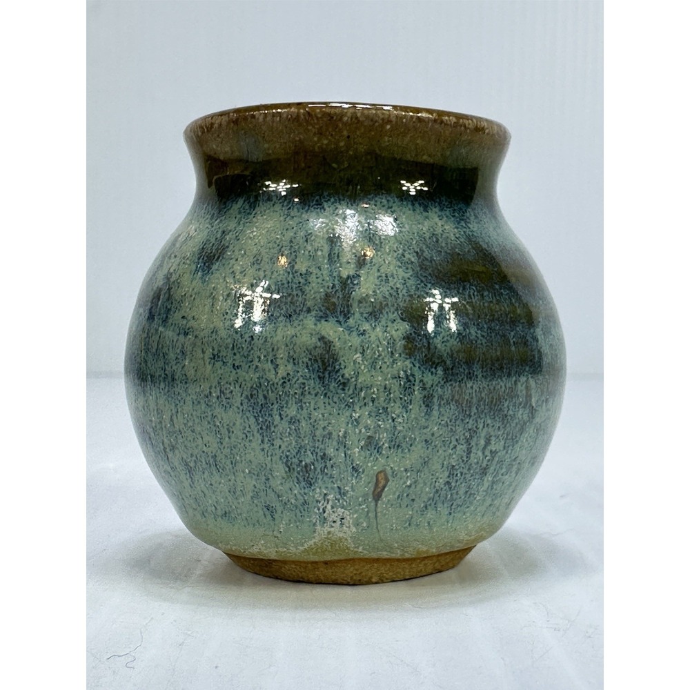Studio Art Pottery Mini Vase Handmade Hand Thrown
